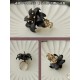 Hoshibako Works Dark Night Lily Crystal Brooch and Necklaces(Pre-Made/Full Payment Without Shipping)